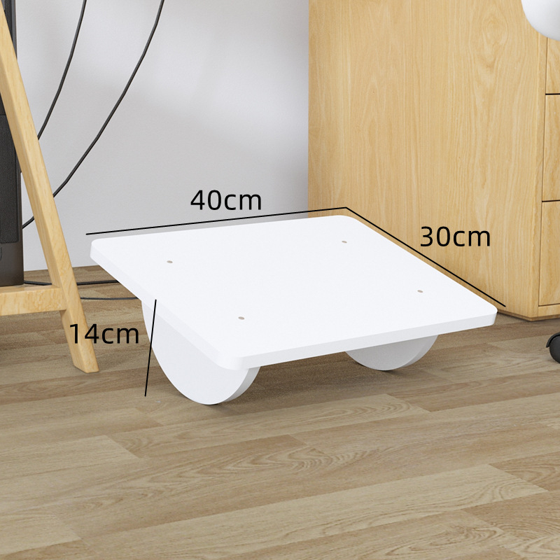 Nožni stolić za stopala, materijal pločice tipa, suvremeni minimalistički stil, nepreklopiv, višenamjenski za odrasle