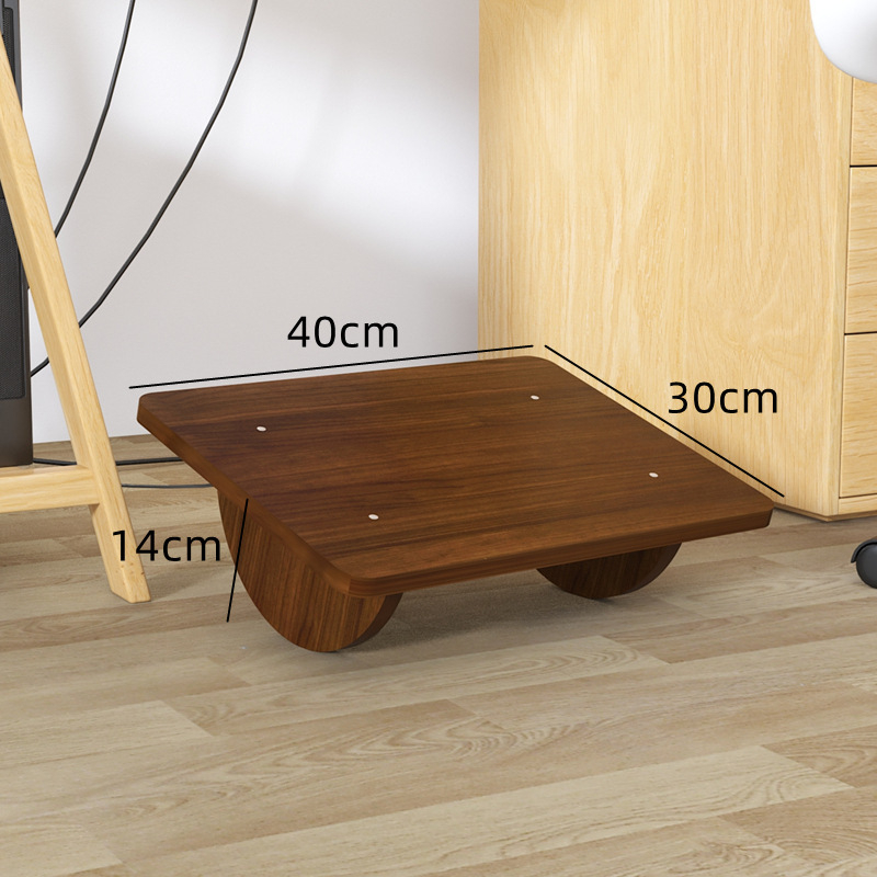 Nožni stolić za stopala, materijal pločice tipa, suvremeni minimalistički stil, nepreklopiv, višenamjenski za odrasle