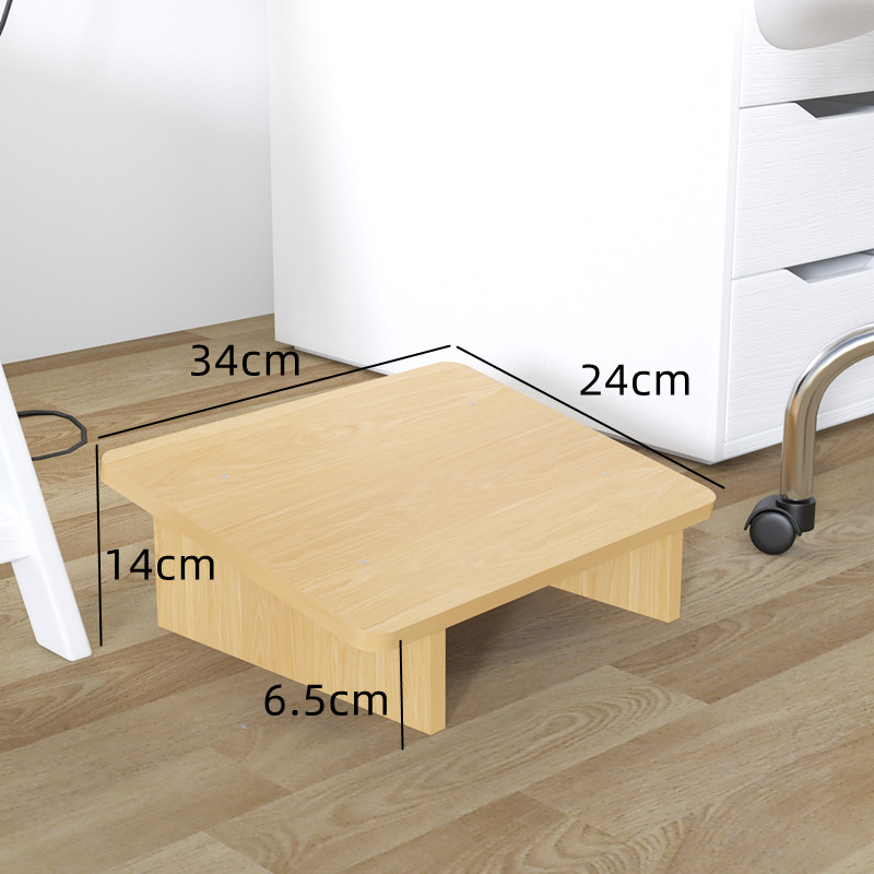 Nožni stolić za stopala, materijal pločice tipa, suvremeni minimalistički stil, nepreklopiv, višenamjenski za odrasle