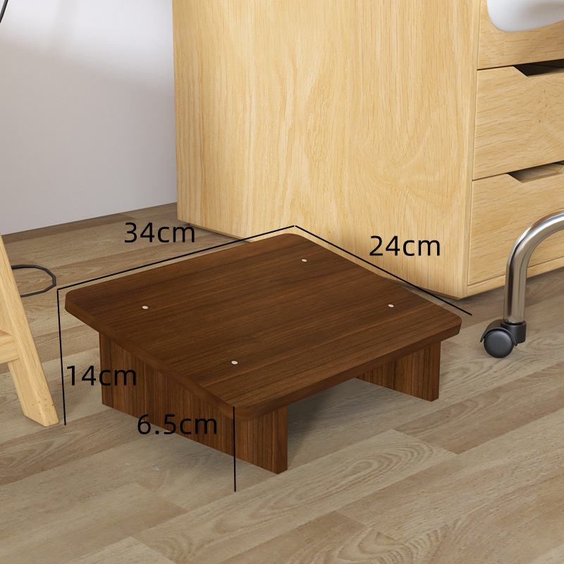 Nožni stolić za stopala, materijal pločice tipa, suvremeni minimalistički stil, nepreklopiv, višenamjenski za odrasle