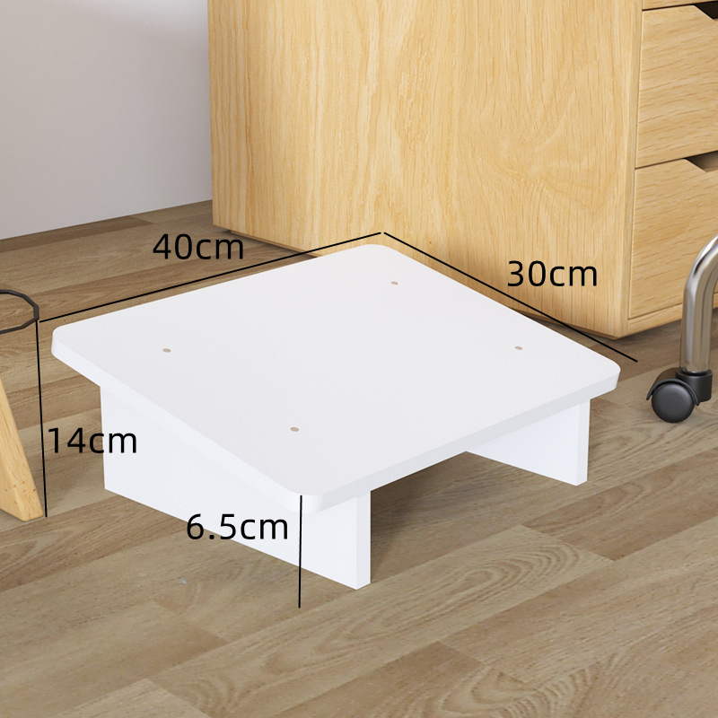 Nožni stolić za stopala, materijal pločice tipa, suvremeni minimalistički stil, nepreklopiv, višenamjenski za odrasle