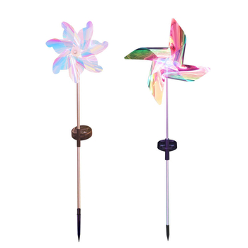 Solarna vrtna svjetiljka s vetrenjačom LED, IP55, 6–12 sati rada, model Solar windmill light