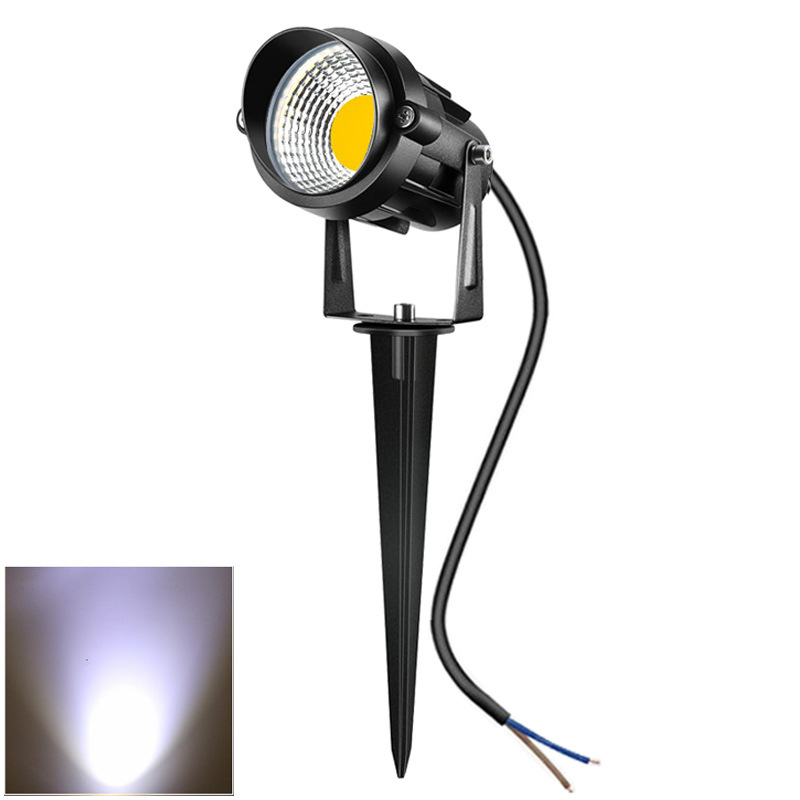 LED krajinski rasvjeta za dvorište i travnjak, aluminijsko kućište, COB LED, IP65, model SL-CPD01, CE potvrda