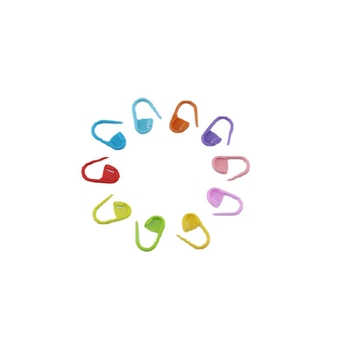 Kötőtűkészlet keresztszemes eszközökkel: mérőszalag, jelölő csat, PP tű és fonal-doboz; 200 db; rajzfilm stílus, új kínai stílus