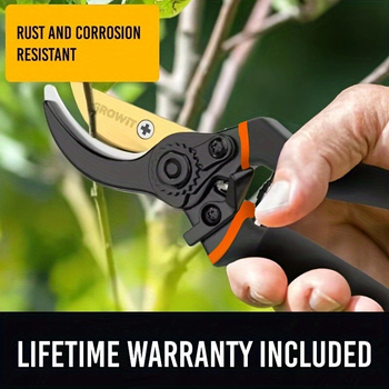 Gyümölcsfa metszőolló – vastag ágakhoz, multifunkcionális, SK5 acél penge, hordozható