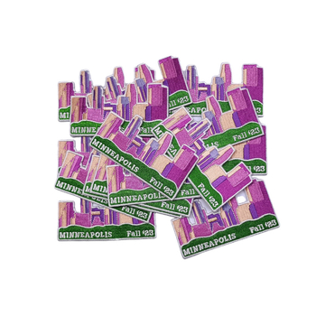 Mašinski izvezene zakrpe za odjeću i dodatke, twill tkanina, OEM brend, završna obrada ruba: šivanje, brušenje i lasersko rezanje, pogodne za jakne, kape i torbe