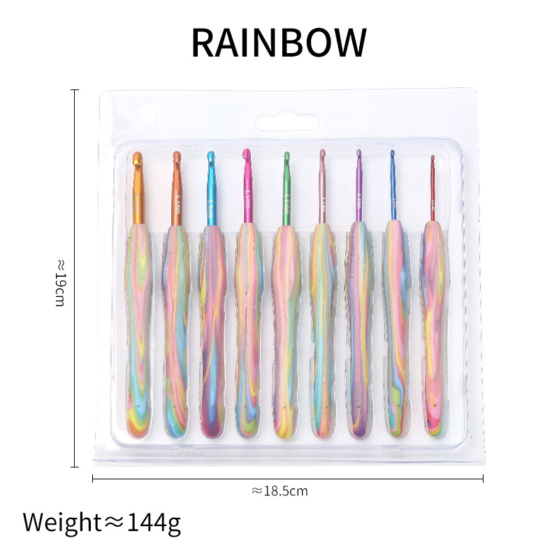 Alumínium fejű horgolótűkészlet lágy markolatokkal, Shiyu márka, varrógépekhez, tartalmaz bobbin, modern stílus, testreszabható