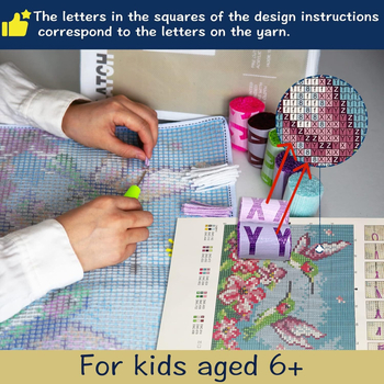 DIY virágos hímzéskészlet hosszú párnás szőnyeghez — akril anyag, minta virágok/fű/levelek, keresztszemes készlet, modern egyszerű stílus, alkalmas nappalira, hálószobára, dolgozószobára