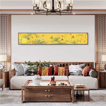 Keresztszemes készlet – kínai stílusú sorozat, Mona Lisa royal family, pamut vászon, 9CT, keresztszemes hímzés