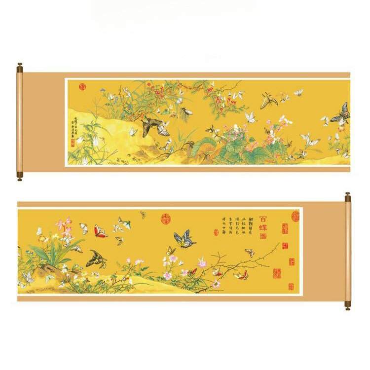 Keresztszemes készlet – kínai stílusú sorozat, Mona Lisa royal family, pamut vászon, 9CT, keresztszemes hímzés