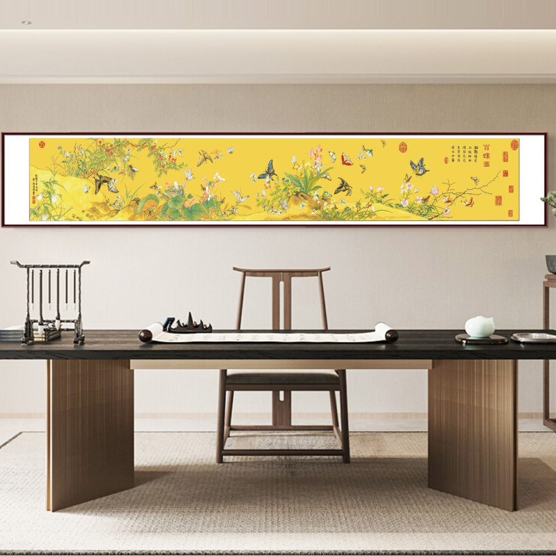 Keresztszemes készlet – kínai stílusú sorozat, Mona Lisa royal family, pamut vászon, 9CT, keresztszemes hímzés