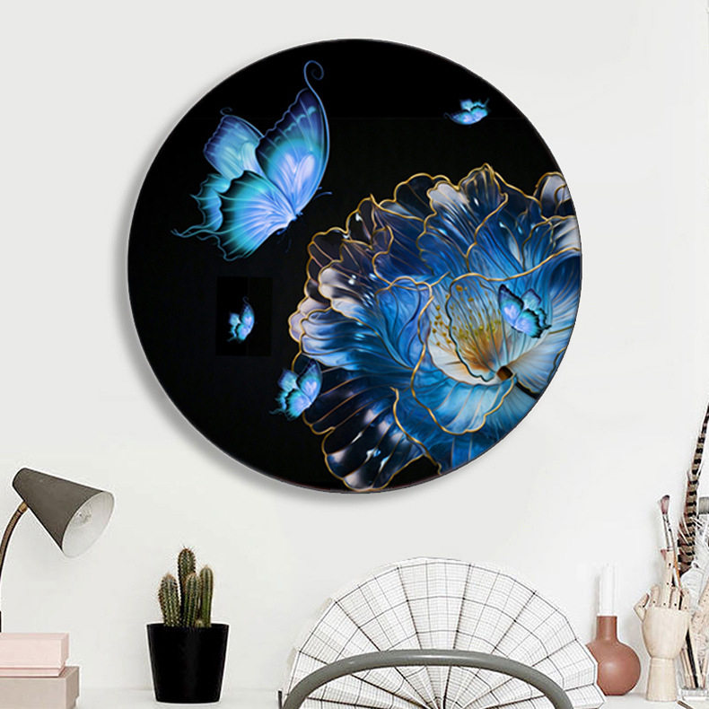 Kit de broderie cu cruce Mona Lisa: motiv floral, țesătură din bumbac, broderie cu cruce