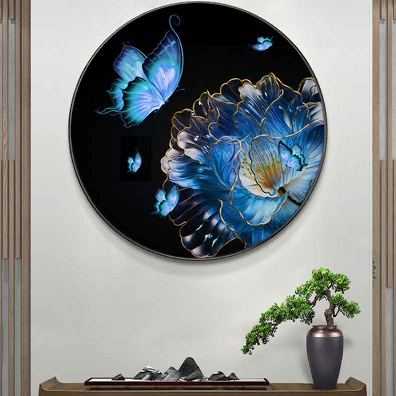 Kit de broderie cu cruce Mona Lisa: motiv floral, țesătură din bumbac, broderie cu cruce