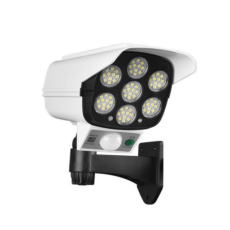 Solarnu nadzorna rasvjeta za dvorište s kamerom i senzorom pokreta, model S20 — snaga 10 W, LED SMD 2835, napon 3,7 V, IPX4 zaštita, trajanje rasvjete 6–12 sati, vijek 30000 h