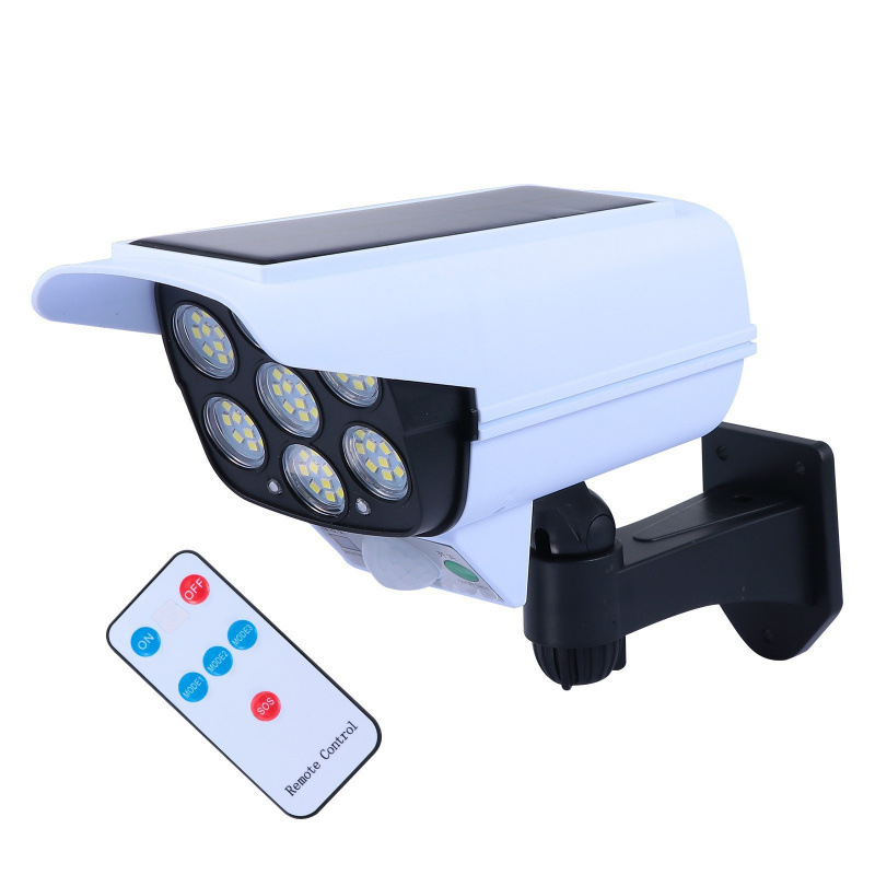 Solarnu nadzorna rasvjeta za dvorište s kamerom i senzorom pokreta, model S20 — snaga 10 W, LED SMD 2835, napon 3,7 V, IPX4 zaštita, trajanje rasvjete 6–12 sati, vijek 30000 h