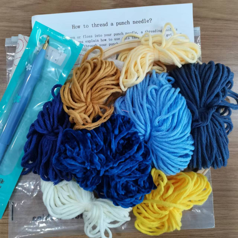 Set za goblene na platnu — Cartoon/Anime stil, plat za šivanje, brend Gatyztory, set za križni šav