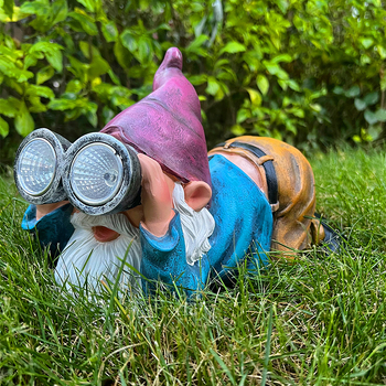 Solarna lampa od smole za dvorište, oblik vile-teleskop, IP55, 1,2W, model SAT-23588, mogućnost prilagodbe