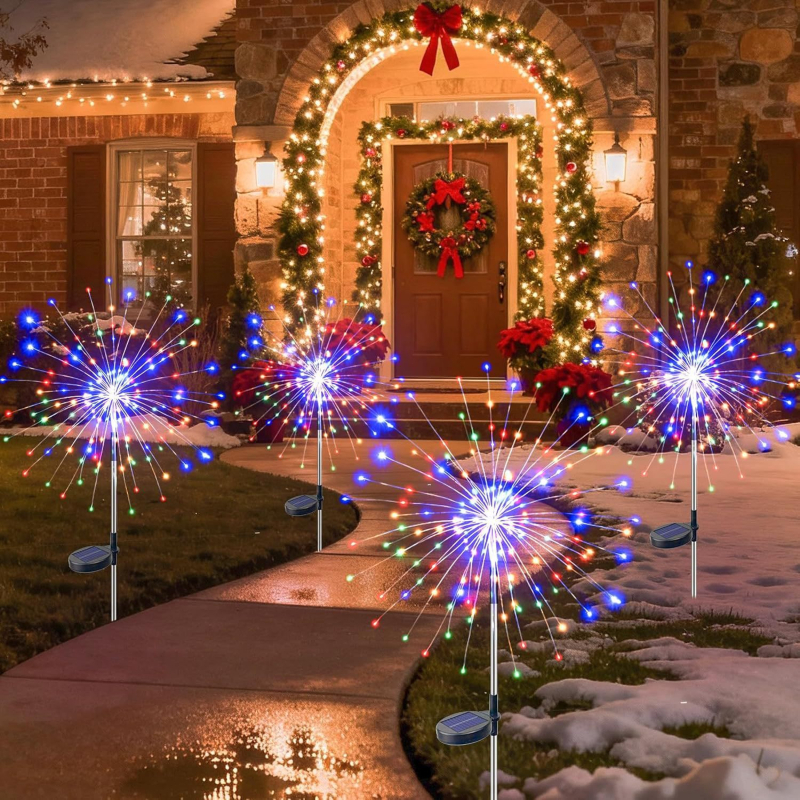 Εξωτερικό φως LED κήπου με ηλιακή τροφοδοσία και DIY χαλκού σύρμα – IP44 αδιάβροχο, BM-451, 5V, 0,04W