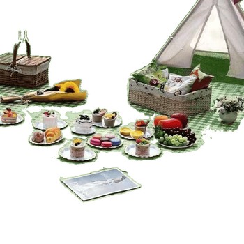 Vodootporna, debela piknik podloga za kampiranje i plažu, izrađena od netkanog materijala