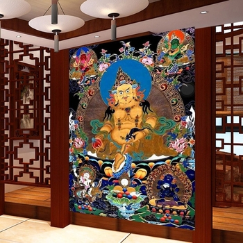 Dijamantni prikaz Thangka Bodhisattva Buddha statua – Nacionalni stil, Križni šav, Marka Meian, Dnevni boravak, Tkano šivanje