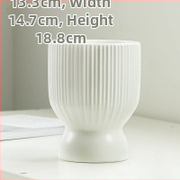 Keramický kvetináč, stojaci na podlahe, čínsky štýl, pre domáce záhradníctvo