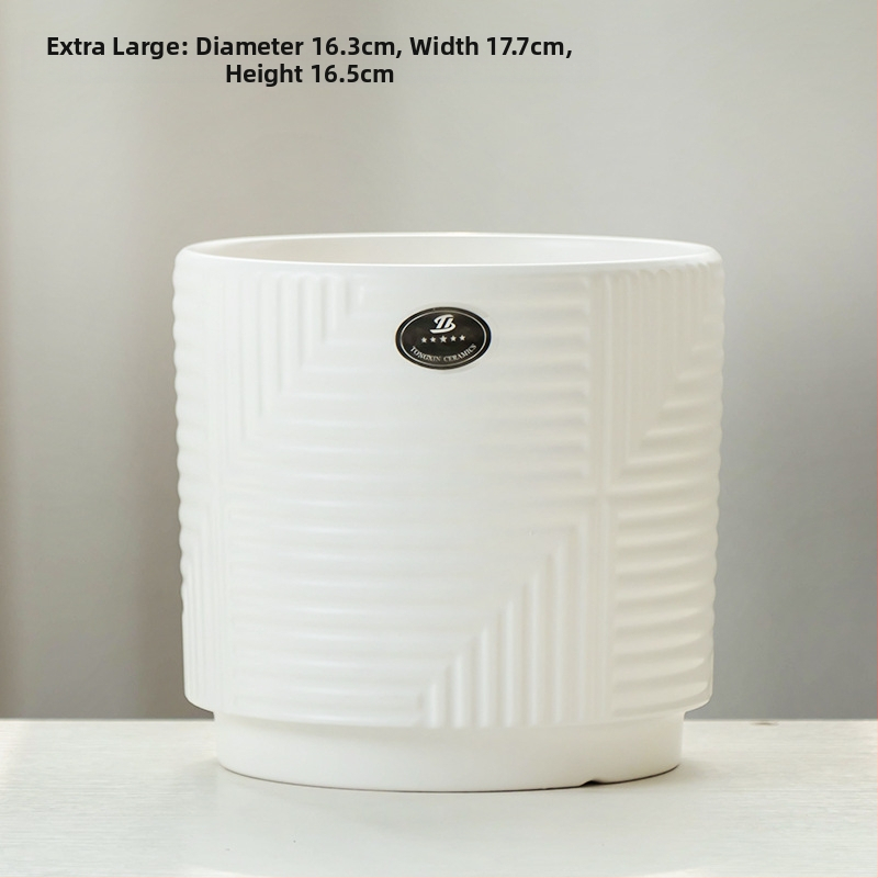 Keramický kvetináč, stojaci na podlahe, čínsky štýl, pre domáce záhradníctvo