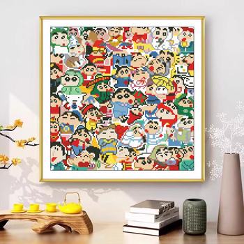 Križni konac kit: crtani stil vezenja na 11CT platnu, uzorak Cartoon/Animation, za dnevnu sobu, spavaću sobu i dječju sobu