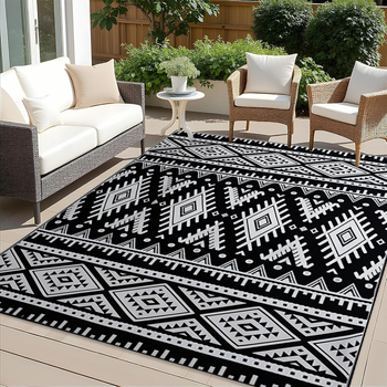 PP tkanina piknik podloga – vodootporna i otporna na prljavštinu, protuklizna, prenosna i sklopiva kamping podloga za dvorište i balkon, pogodna za sve sezone, 350 g/m², za 2-4 osobe