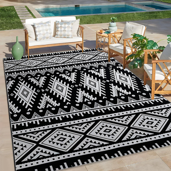 PP tkanina piknik podloga – vodootporna i otporna na prljavštinu, protuklizna, prenosna i sklopiva kamping podloga za dvorište i balkon, pogodna za sve sezone, 350 g/m², za 2-4 osobe