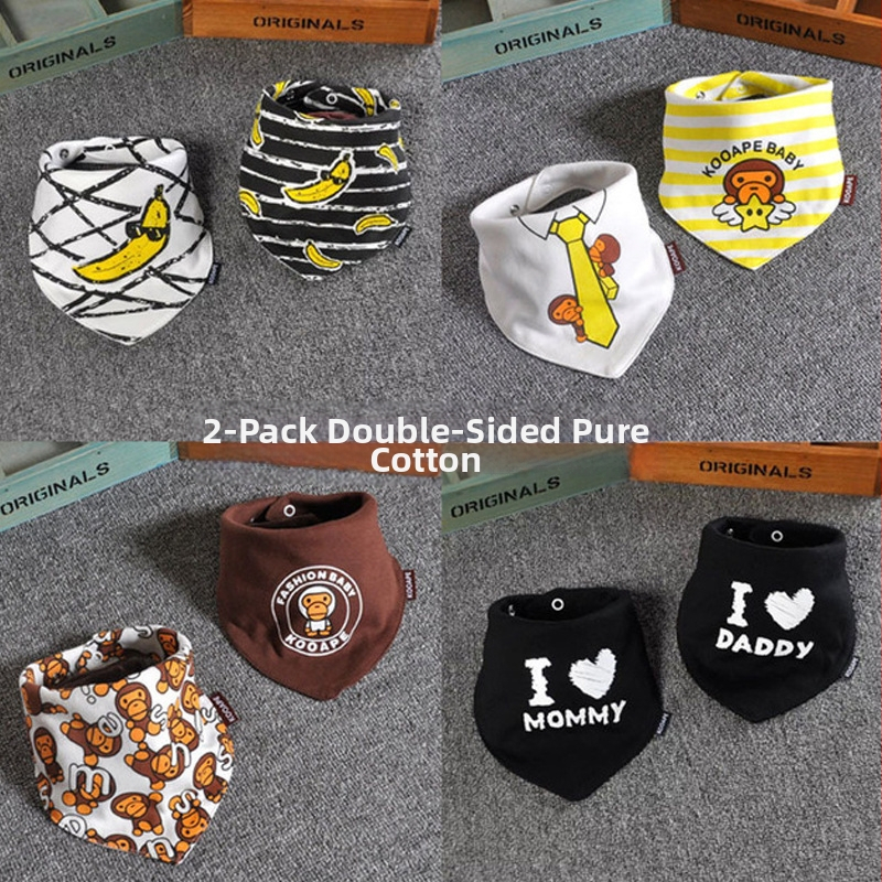 Háziállat számára pamut háromszög sál kartun mintával, sima szövés, nyomtatás, egész éves használatra