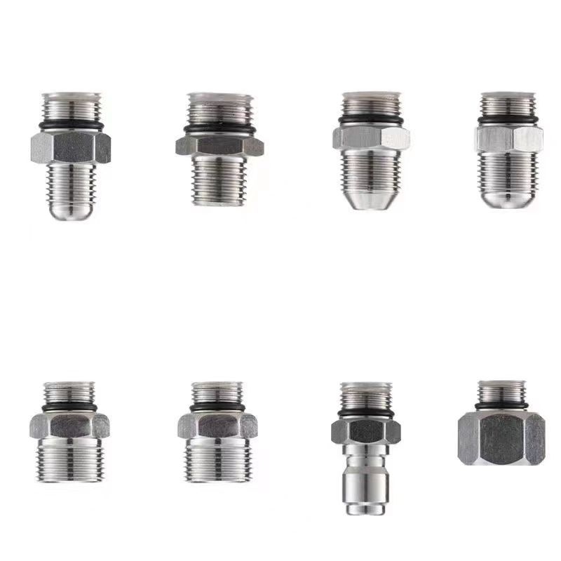 Nerđajući čelik, vanjski navoj 3/8, brzi spojni adapter za visokotlačni čistač, model 133, izlaz pištolja za pranje automobila