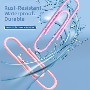 Μεταλλικό κλιπ χαρτιού Truecolor Pclip, μοντέλο Pclip, Υλικό: Μέταλλο, Συσκευασία: Κονσερβοκουτί, 500 τεμάχια