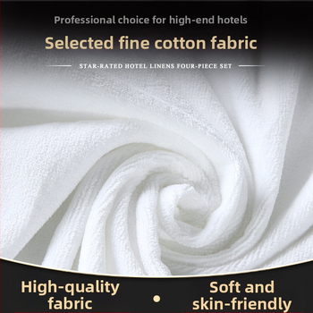 Hotelový župan z bavlny, dlhý waflový vzor s vreckom, 1200 g, prešitý, možnosť potlače loga