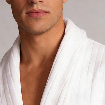 Халат за баня за двойки, 100% памук, унисекс, зимна употреба