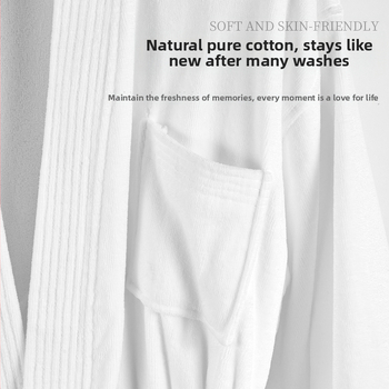 Hotelový župan, bavlna, Cut Velvet, 1200 g, Česaná priadza, Prispôsobiteľné