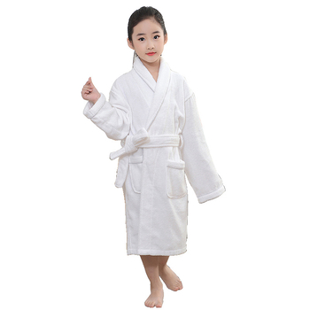 Детски халат за баня от хавлиен памук, 98% памук, 600 г