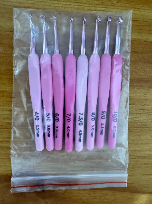 Set igala za pletenje s debelim držalom, gradijentna boja, mekana drška, 8 kom (Brand: Yucheng; Kutija: 100 kom.; Prilagodba dostupna; Stil: minimalistički; Težina: 0,2 kg)