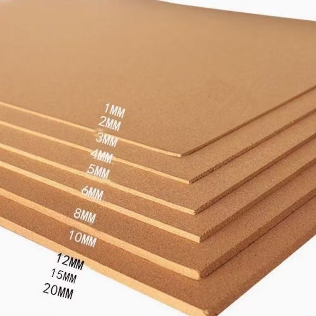 Kork tábla fotófalhoz és üzenőfalhoz – fa, modern minimalista stílus, természetes kivitelezés, Cork sheet