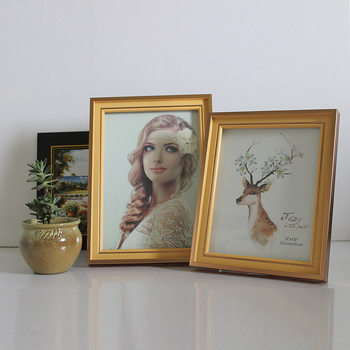 Okvir za fotografije za zid - smola, moderan stil, završni premaz pečene boje