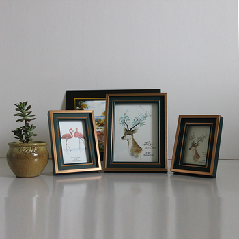 Okvir za fotografije za zid - smola, moderan stil, završni premaz pečene boje