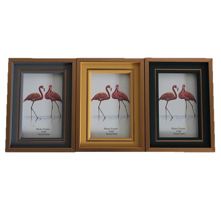 Okvir za fotografije za zid - smola, moderan stil, završni premaz pečene boje