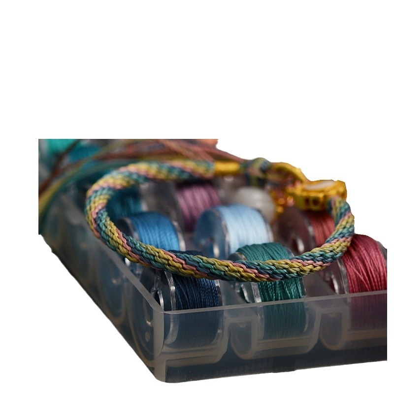 3-szálú kötőzsinórkészlet DIY kötéshez, bojtokkal és virágcsomagoláshoz