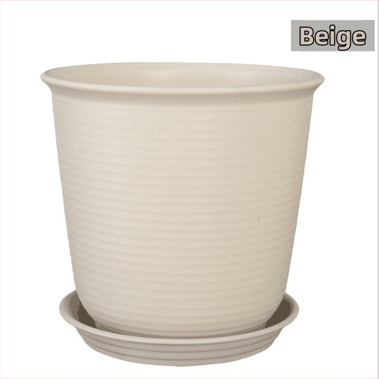 Kvetináč z živice, plastová konštrukcia, na stolné alebo podlažné použitie, nie je ľahko deformovateľný - Exquisite Flowers