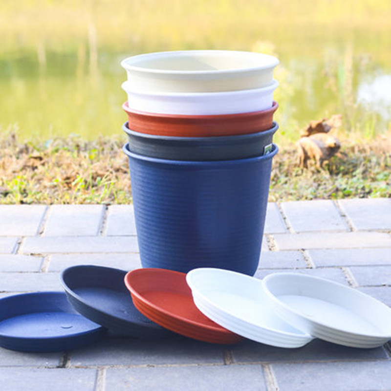 Virágcserép rezin anyagból, öntött műanyag kivitel, asztali vagy padlóra helyezhető használatra, nem könnyen deformálódik - Exquisite Flowers