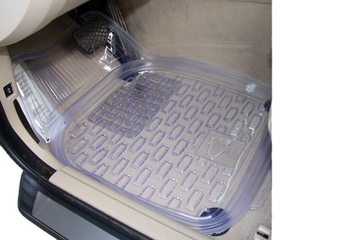 Automobilske podne prostirke (PVC, univerzalne, set od 5 komada, protuklizne, lako za čišćenje)
