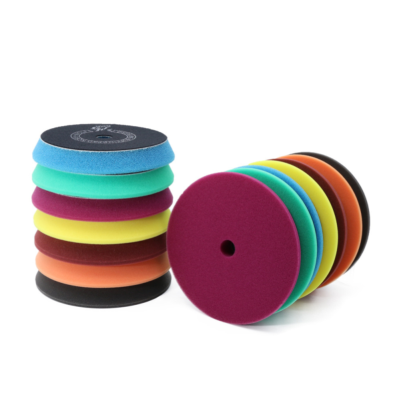 Northern Wolf automobilski disk za poliranje sa spužvom, nagnuta rub, samoljepljiva podloga, ekscentrični DA polir