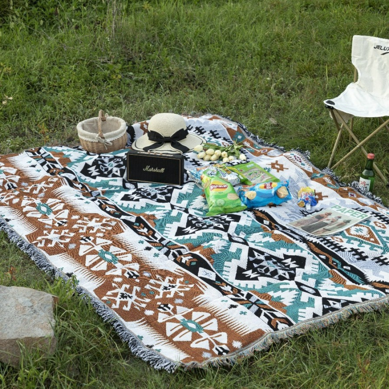 Vanjski piknik prostirka - strojno pranje, Materijal: PE pamuk, Težina 0.8 kg, Model Outdoor Picnic -1, Pogodno za sve