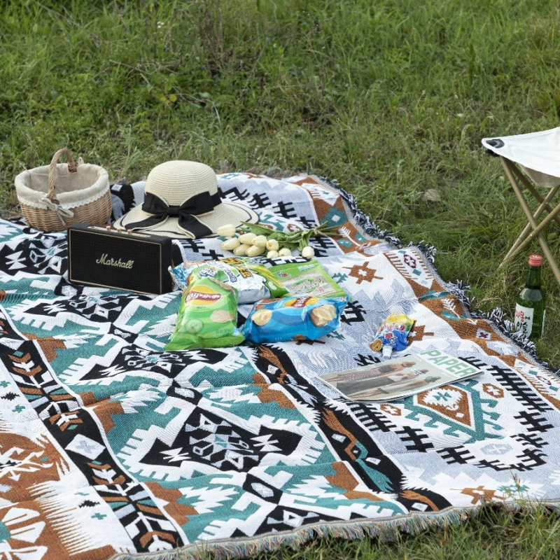 Vanjski piknik prostirka - strojno pranje, Materijal: PE pamuk, Težina 0.8 kg, Model Outdoor Picnic -1, Pogodno za sve