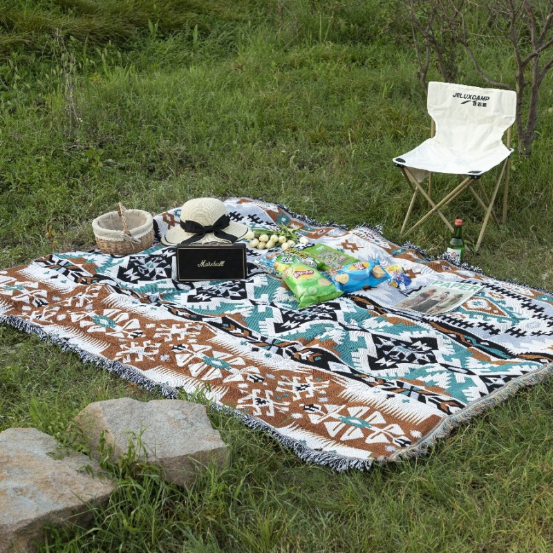 Vanjski piknik prostirka - strojno pranje, Materijal: PE pamuk, Težina 0.8 kg, Model Outdoor Picnic -1, Pogodno za sve