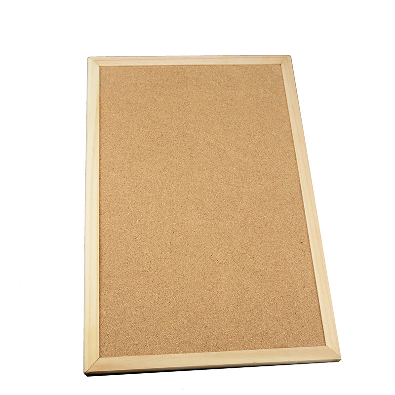 Egyszeroldalas parafátábla fotókhoz, fa kerettel — modern minimalista stílus; anyag: fa; kivitelezés: más; márka Cork